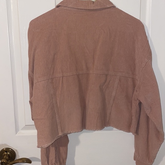 Cropped pink jacket - Picture 4 of 4